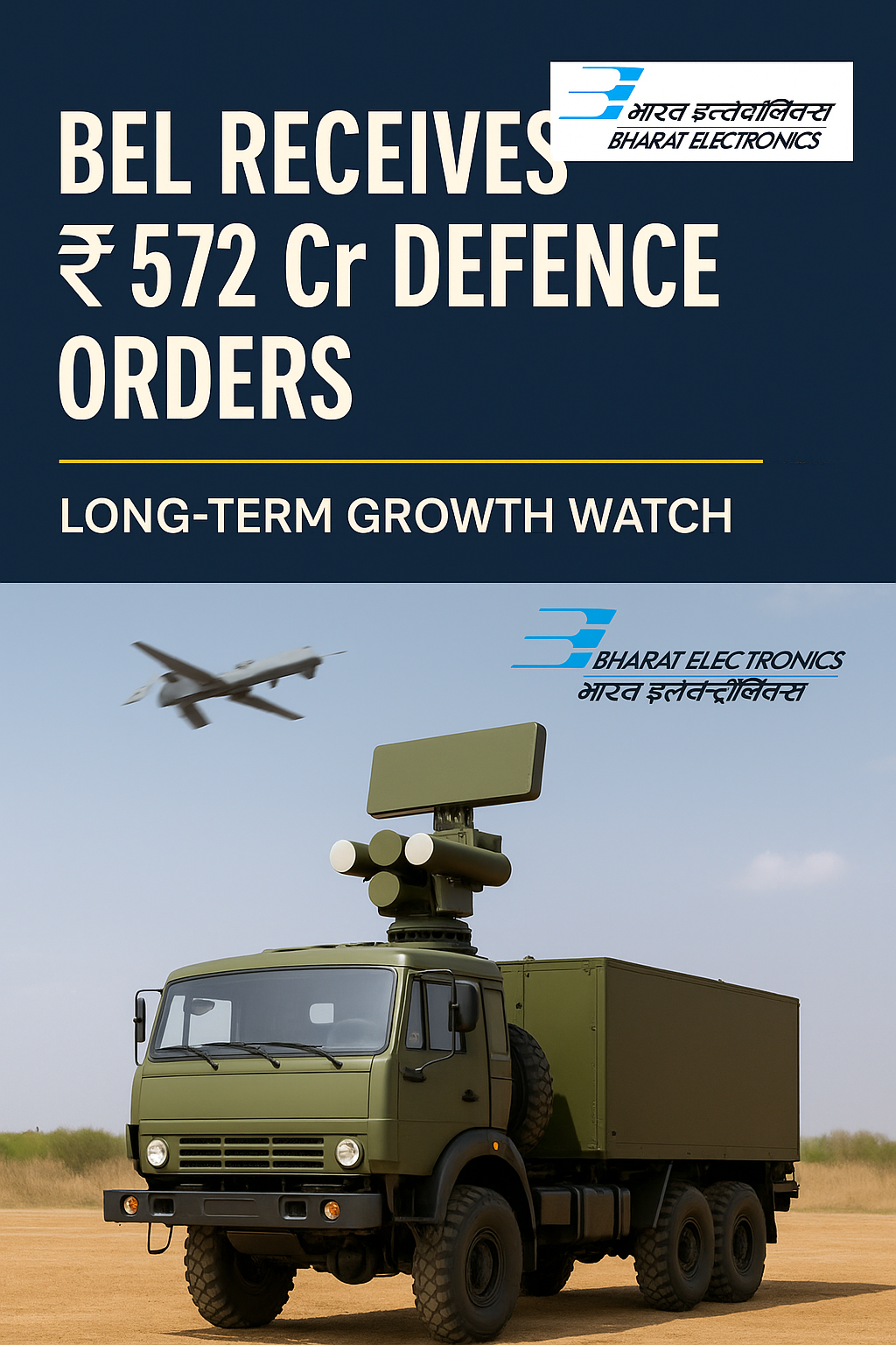 BEL Receives ₹572 Cr Defence Orders | Bharat Electronics Growth Outlook 2025